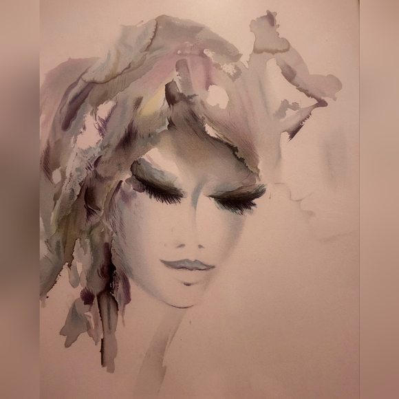 Rare & Original Hand Signed Shan Merry Artist Proof Seriolithograph Framed Art - Picture 3 of 5